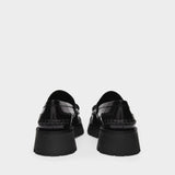 Mocassins Carter Lug 45 en Cuir Noir