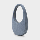 Sac À Main Denim Swipe - Coperni - Coton - Bleu Clair