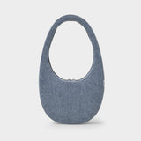 Sac À Main Denim Swipe - Coperni - Coton - Bleu Clair