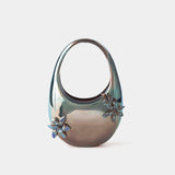 Sac Flower Mini Swipe - Coperni - Verre - Gris