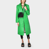 Sac Loop Baguette en Cuir Noir