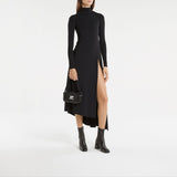 Sac Hobo Baguette - Courreges - Cuir - Noir