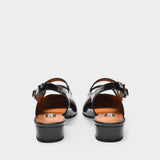 Escarpins Peche-1324 - Carel - Cuir Verni - Noir