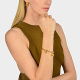 Bracelet Anchor In The Storm en Bronze Plaqué Or