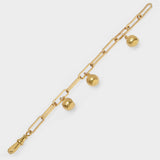 Bracelet Anchor In The Storm en Bronze Plaqué Or