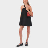 Sac Holly en Cuir Gloss Rouge