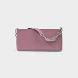 Sac Holly en Cuir Gloss Violet