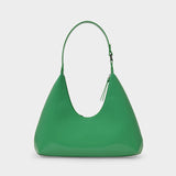 Sac Amber en Cuir Vert