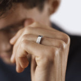 Bague 7G Ruban - Le Gramme - Argent