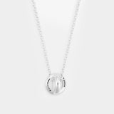 Collier 1G Pendentif Chaîne Entrelacs - Le Gramme - Argent