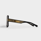 Lunettes de Soleil Gg0979S Injection Noir