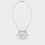 Collier Dancing en Laiton Argenté