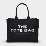The Large Tote Bag - Marc Jacobs - Coton - Noir