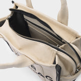 The Medium Tote Bag Jacquard - Marc Jacobs - Coton - Warm Sand