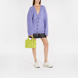 Tote bag The Mini Tote - Marc Jacobs - Cuir - Vert
