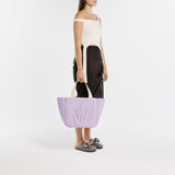 Tote Bag Cabas - J.W. Anderson - Coton - Lilas