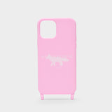 Coque pour Iphone Stamp en PVC Rose Clair