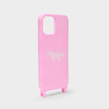 Coque pour Iphone Stamp en PVC Rose Clair