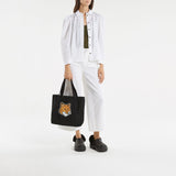 Tote Bag Fox Head - Maison Kitsune - Coton - Noir