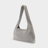 Sac Hobo Crystal Mesh - Kara - Laiton - Argenté