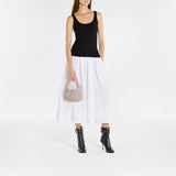 Sac Mini Crystal Mesh Armpit - Kara - Polyster - Pink Pixel