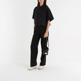 Sac Hobo 5Ac Mini - Maison Margiela - Cuir - Noir