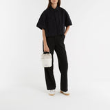 Sac Hobo 5Ac Small - Maison Margiela - Cuir - Blanc