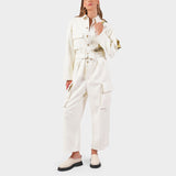 Sac Mini Kesme en Cuir Jaune