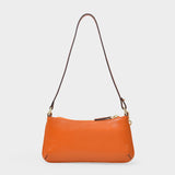Sac Mini Pita en Cuir Orange