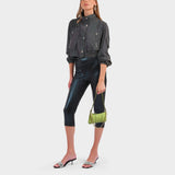 Sac Mini Pita en Cuir Vert