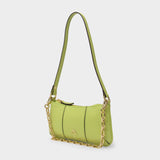 Sac Mini Pita en Cuir Vert