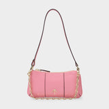 Sac Mini Pita en Cuir Rose