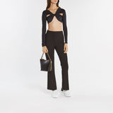 Sac Hobo Frame Bucket - Stella Mccartney - Cuir Vegan - Noir