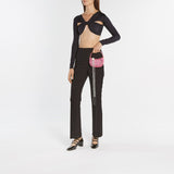 Sac Hobo Micro Zorya - Magda Butrym - Cuir - Fushia