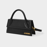 Sac Le Chiquito Long - Jacquemus - Cuir - Noir