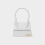 Sac Le Chiquito Moyen - Jacquemus - Cuir - Blanc