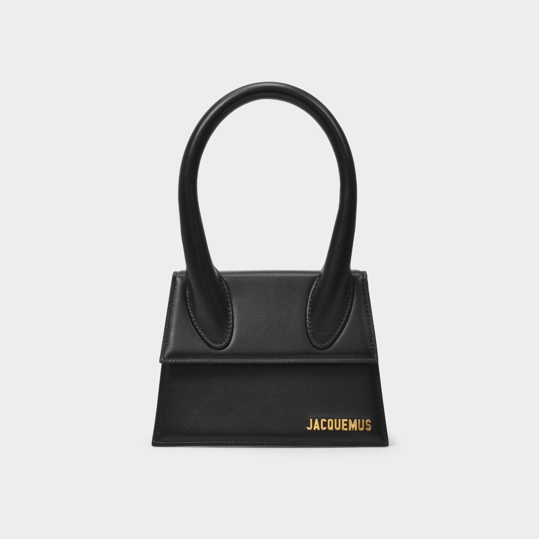 Sac Le Chiquito Moyen Jacquemus Cuir Noir - Main Image