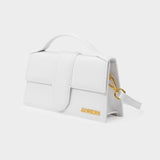 Sac Le Grand Bambino - Jacquemus - Cuir - Blanc