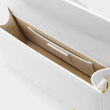 Sac Le Grand Bambino - Jacquemus - Cuir - Blanc