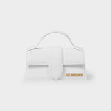 Sac Le Bambino - Jacquemus - Cuir - Blanc