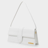 Sac Le Bambino Long - Jacquemus - Cuir - Blanc
