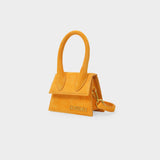 Sac Le Chiquito en Cuir Orange