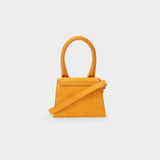 Sac Le Chiquito en Cuir Orange