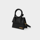Sac Le Chiquito Noeud - Jacquemus - Cuir - Noir