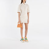 Sac Le Chiquito Noeud - Jacquemus - Cuir - Orange