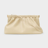 Sac The Bar Clutch en Cuir Vegan Beige