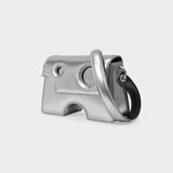 Sac Burrow 22 en Cuir Argenté