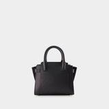 Tote Bag City Tote - Off White - Cuir - Noir