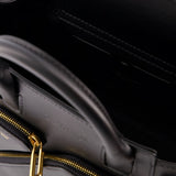 Tote Bag City Tote - Off White - Cuir - Noir
