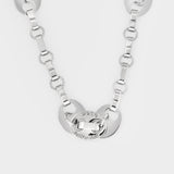 Chaine à Lunettes en Laiton Argent